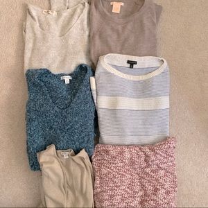 4 M, 1 L Sweaters 1 XXL